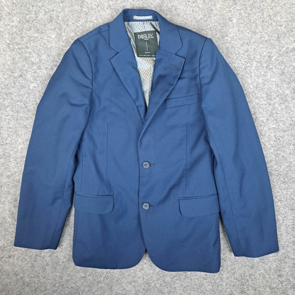 Paisley‎ of London Womens Blue Formal Jacket Blazer Size 12